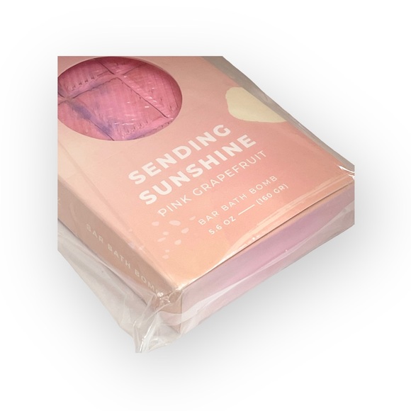 new Harper + Ari ☀︎︎ Sending Sunshine Bar Bath Bomb ☀︎︎ Pink Grapefruit ☀︎︎ Gift - Picture 8 of 16